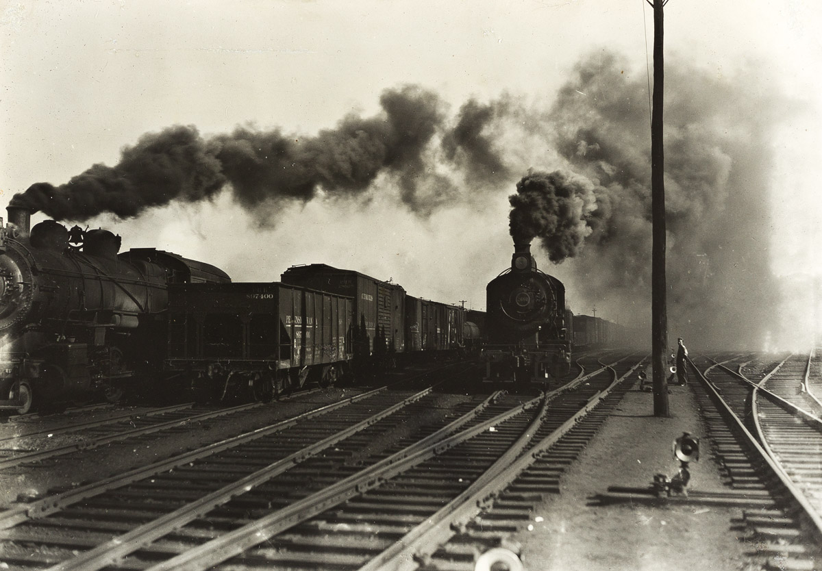 LEWIS W. HINE Rail Yard.